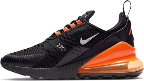 nike air max 270 oranje zwart|Nike Air Max 270 black orange.